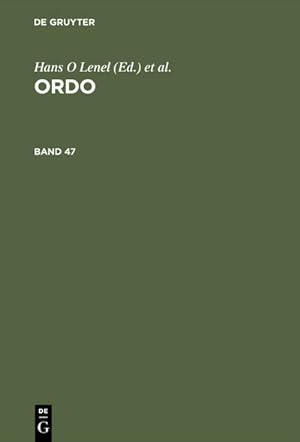 Seller image for ORDO for sale by BuchWeltWeit Ludwig Meier e.K.