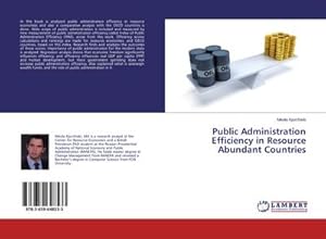 Seller image for Public Administration Efficiency in Resource Abundant Countries for sale by BuchWeltWeit Ludwig Meier e.K.