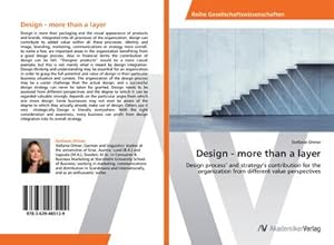 Seller image for Design - more than a layer for sale by BuchWeltWeit Ludwig Meier e.K.