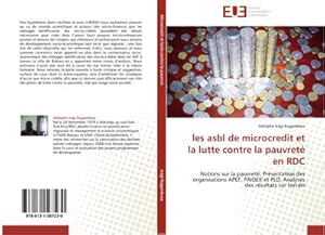 Seller image for les asbl de microcredit et la lutte contre la pauvret en RDC for sale by BuchWeltWeit Ludwig Meier e.K.