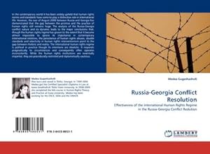 Seller image for Russia-Georgia Conflict Resolution for sale by BuchWeltWeit Ludwig Meier e.K.
