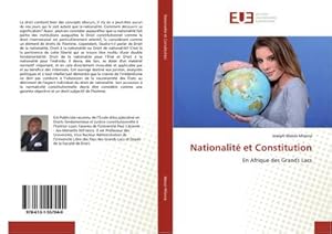 Image du vendeur pour Nationalit et Constitution mis en vente par BuchWeltWeit Ludwig Meier e.K.