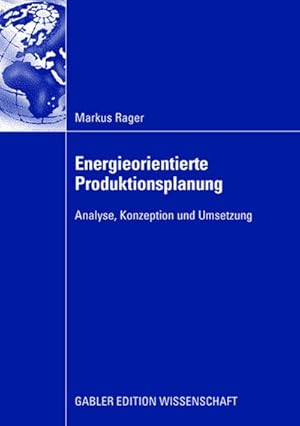 Bild des Verkufers fr Energieorientierte Produktionsplanung zum Verkauf von BuchWeltWeit Ludwig Meier e.K.