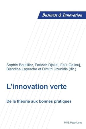 Image du vendeur pour L'innovation verte mis en vente par BuchWeltWeit Ludwig Meier e.K.