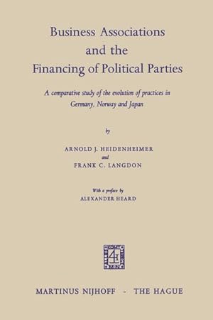 Image du vendeur pour Business Associations and the Financing of Political Parties mis en vente par BuchWeltWeit Ludwig Meier e.K.