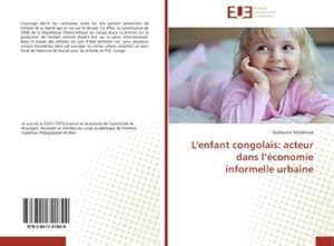 Image du vendeur pour L'enfant congolais: acteur dans lconomie informelle urbaine mis en vente par BuchWeltWeit Ludwig Meier e.K.