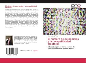 Seller image for El nmero de autonomas y la competitividad electoral for sale by BuchWeltWeit Ludwig Meier e.K.