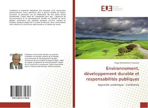 Image du vendeur pour Environnement, dveloppement durable et responsabilits publiques mis en vente par BuchWeltWeit Ludwig Meier e.K.