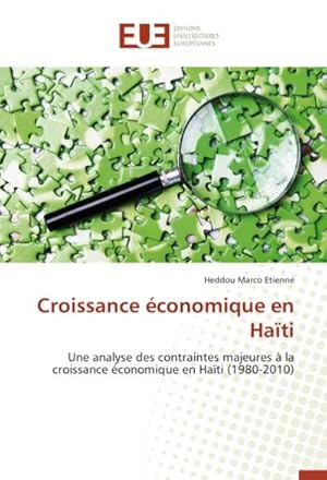 Seller image for Croissance conomique en Hati for sale by BuchWeltWeit Ludwig Meier e.K.