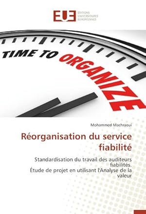 Seller image for Rorganisation du service fiabilit for sale by BuchWeltWeit Ludwig Meier e.K.