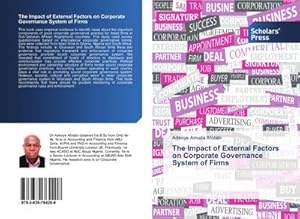 Seller image for The Impact of External Factors on Corporate Governance System of Firms for sale by BuchWeltWeit Ludwig Meier e.K.