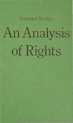 Seller image for An Analysis of Rights for sale by BuchWeltWeit Ludwig Meier e.K.