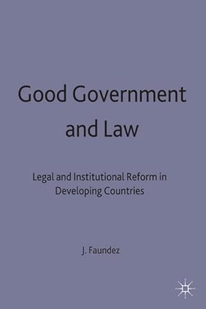 Immagine del venditore per Good Government and Law venduto da BuchWeltWeit Ludwig Meier e.K.