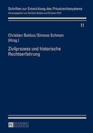 Bild des Verkufers fr Zivilprozess und historische Rechtserfahrung zum Verkauf von BuchWeltWeit Ludwig Meier e.K.
