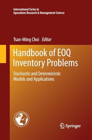 Immagine del venditore per Handbook of EOQ Inventory Problems venduto da BuchWeltWeit Ludwig Meier e.K.