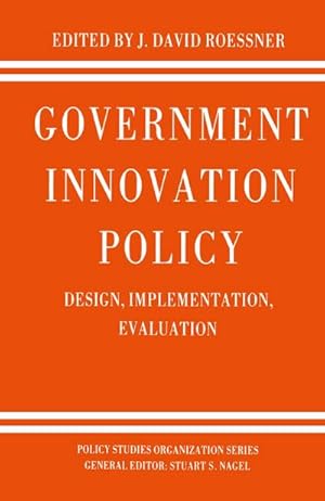 Image du vendeur pour Government Innovation Policy mis en vente par BuchWeltWeit Ludwig Meier e.K.