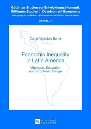 Image du vendeur pour Economic Inequality in Latin America mis en vente par BuchWeltWeit Ludwig Meier e.K.