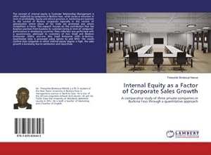Imagen del vendedor de Internal Equity as a Factor of Corporate Sales Growth a la venta por BuchWeltWeit Ludwig Meier e.K.
