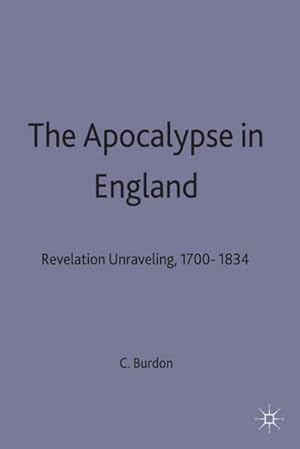 Seller image for The Apocalypse in England for sale by BuchWeltWeit Ludwig Meier e.K.