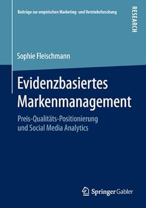 Seller image for Evidenzbasiertes Markenmanagement for sale by BuchWeltWeit Ludwig Meier e.K.