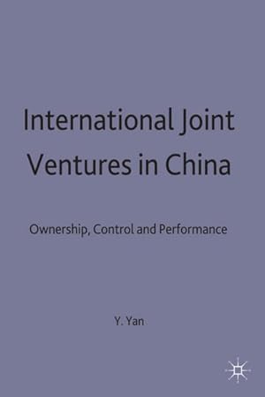 Immagine del venditore per International Joint Ventures in China venduto da BuchWeltWeit Ludwig Meier e.K.