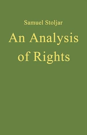 Seller image for An Analysis of Rights for sale by BuchWeltWeit Ludwig Meier e.K.