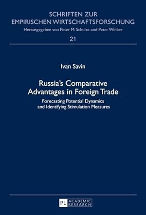 Seller image for Russia's Comparative Advantages in Foreign Trade for sale by BuchWeltWeit Ludwig Meier e.K.