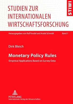 Seller image for Monetary Policy Rules for sale by BuchWeltWeit Ludwig Meier e.K.