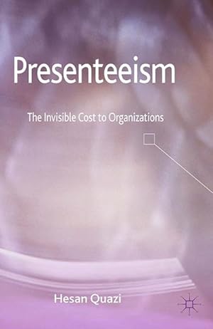 Seller image for Presenteeism for sale by BuchWeltWeit Ludwig Meier e.K.