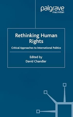 Imagen del vendedor de Rethinking Human Rights a la venta por BuchWeltWeit Ludwig Meier e.K.