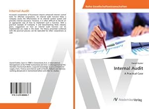 Imagen del vendedor de Internal Audit a la venta por BuchWeltWeit Ludwig Meier e.K.