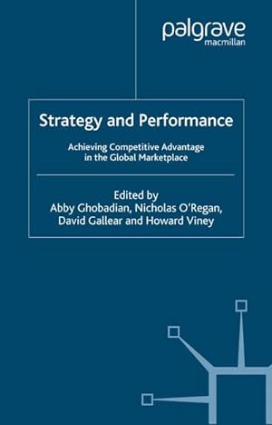 Seller image for Strategy and Performance for sale by BuchWeltWeit Ludwig Meier e.K.