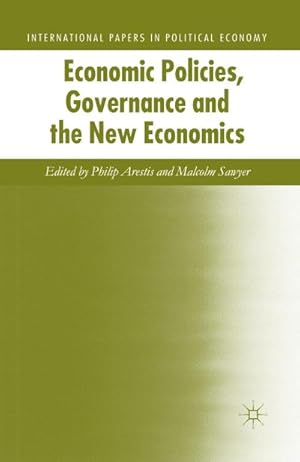 Imagen del vendedor de Economic Policies, Governance and the New Economics a la venta por BuchWeltWeit Ludwig Meier e.K.