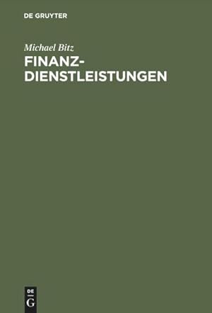 Seller image for Finanzdienstleistungen for sale by BuchWeltWeit Ludwig Meier e.K.