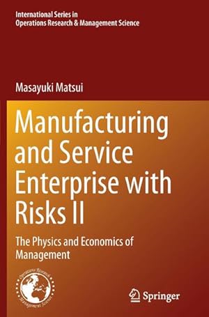 Seller image for Manufacturing and Service Enterprise with Risks II for sale by BuchWeltWeit Ludwig Meier e.K.