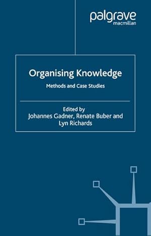 Seller image for Organising Knowledge for sale by BuchWeltWeit Ludwig Meier e.K.