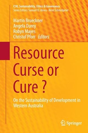 Seller image for Resource Curse or Cure ? for sale by BuchWeltWeit Ludwig Meier e.K.