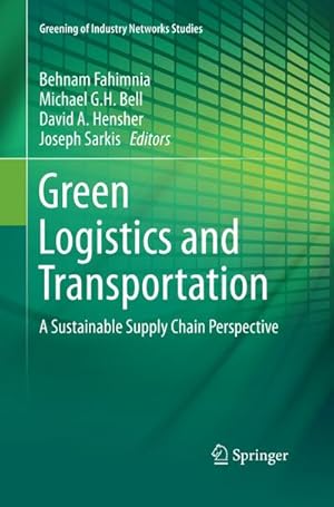 Image du vendeur pour Green Logistics and Transportation mis en vente par BuchWeltWeit Ludwig Meier e.K.