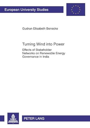 Bild des Verkufers fr Turning Wind into Power zum Verkauf von BuchWeltWeit Ludwig Meier e.K.