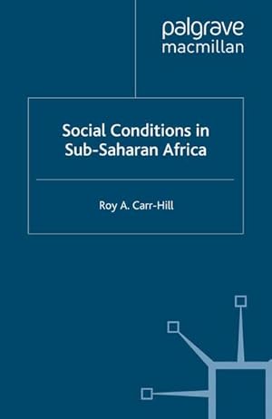 Bild des Verkufers fr Social Conditions in Sub-Saharan Africa zum Verkauf von BuchWeltWeit Ludwig Meier e.K.