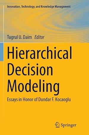 Immagine del venditore per Hierarchical Decision Modeling venduto da BuchWeltWeit Ludwig Meier e.K.