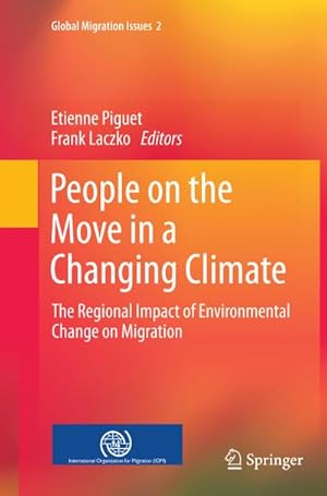 Immagine del venditore per People on the Move in a Changing Climate venduto da BuchWeltWeit Ludwig Meier e.K.