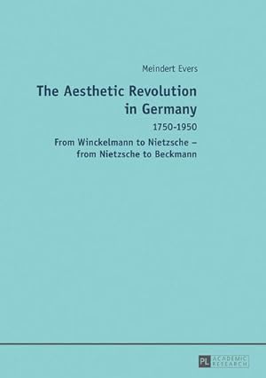 Seller image for The Aesthetic Revolution in Germany for sale by BuchWeltWeit Ludwig Meier e.K.