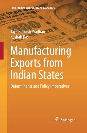 Seller image for Manufacturing Exports from Indian States for sale by BuchWeltWeit Ludwig Meier e.K.