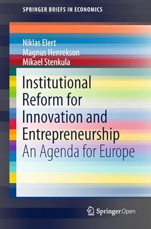 Seller image for Institutional Reform for Innovation and Entrepreneurship for sale by BuchWeltWeit Ludwig Meier e.K.