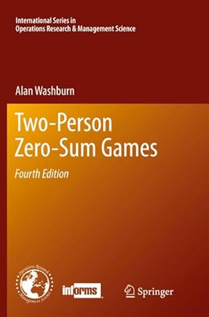 Seller image for Two-Person Zero-Sum Games for sale by BuchWeltWeit Ludwig Meier e.K.