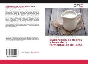 Imagen del vendedor de Elaboracin de licores a base de la fermentacin de leche a la venta por BuchWeltWeit Ludwig Meier e.K.