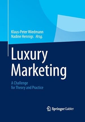 Immagine del venditore per Luxury Marketing venduto da BuchWeltWeit Ludwig Meier e.K.