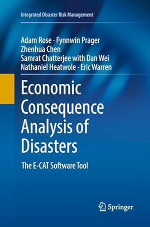 Immagine del venditore per Economic Consequence Analysis of Disasters venduto da BuchWeltWeit Ludwig Meier e.K.