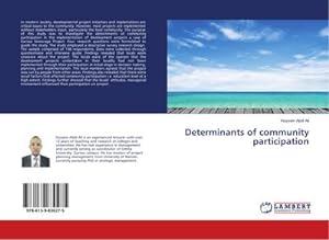 Seller image for Determinants of community participation for sale by BuchWeltWeit Ludwig Meier e.K.